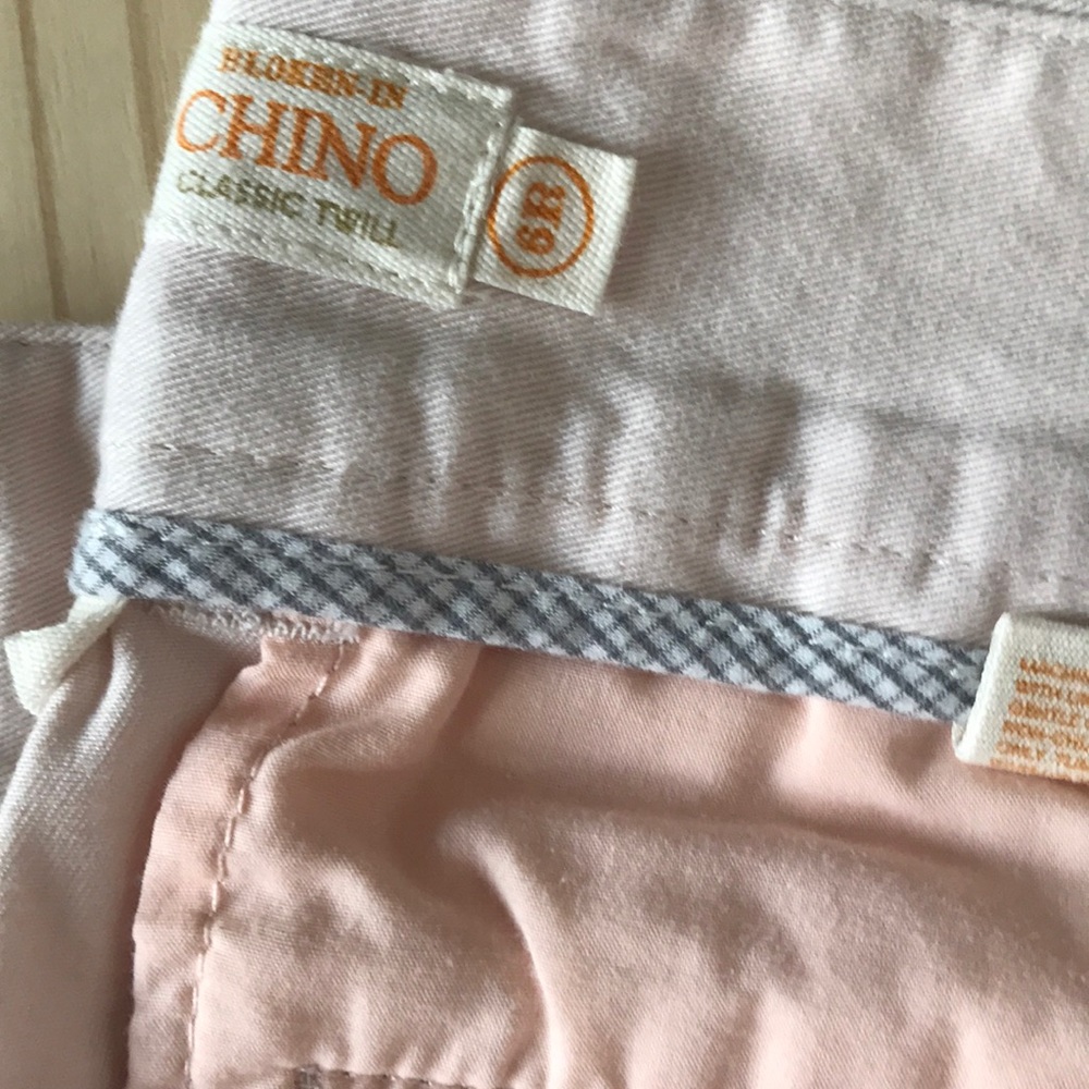 5/$25 Like new Blush pink broken in chinos - Picture 4 of 6